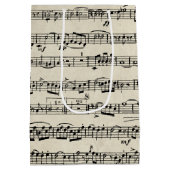 楽譜オンヴィンテージ ミディアムペーパーバッグ (裏面)