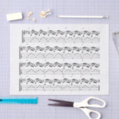 楽譜ティッシュペーパー 薄葉紙 (クラフト)