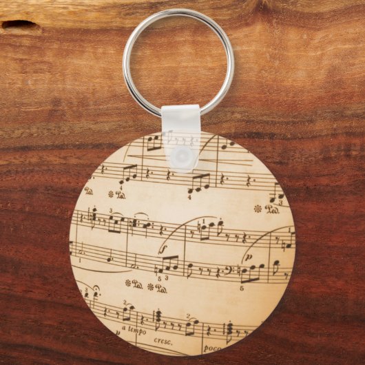 楽譜テンプレート独自の贈り物を作カスタム成 キーホルダー (正面)