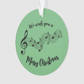 楽譜デザインアクリルオーナメント オーナメント (正面)