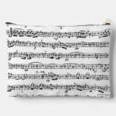 楽譜デザイン アクセサリーポーチ (裏面)