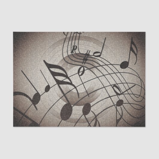 楽譜ノートミュージシャンの切り離し 薄葉紙 (正面)