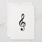 楽譜ノート発表会 招待状 (裏面)