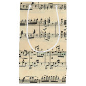 楽譜バッグ スモールペーパーバッグ (正面)