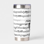 楽譜パーソナライズされた 保温保冷タンブラー (正面)