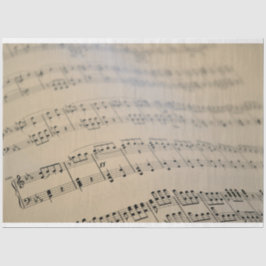 楽譜パーチメント背景2デコップページ 薄葉紙