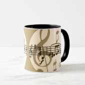 楽譜マグ マグカップ (正面右)