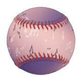楽譜ラベンダームーン野球 野球ボール (正面)
