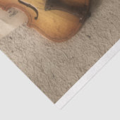 楽譜ヴァイオリン花ロマンチックなデコページ 薄葉紙 (詳細)