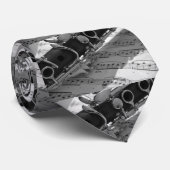 楽譜付きクラリネット ネクタイ (ロール)