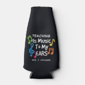 楽譜教えは私の耳に音楽カスタム ボトルクーラー (正面)