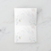 楽譜線数々の色ありがとう サンキューカード (内部)