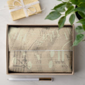 楽譜金ゴールド分離ティッシュペーパー 薄葉紙 (ギフト)