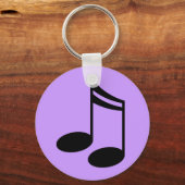 楽譜音楽ギフト キーホルダー (正面)