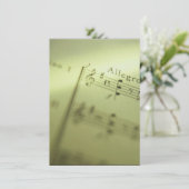 楽譜1 招待状 (スタンド正面)