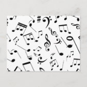 楽譜3 ポストカード (正面)