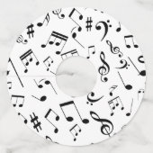 楽譜3 ワイングラスタグ (正面)