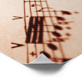 楽譜5 ポスター (角)