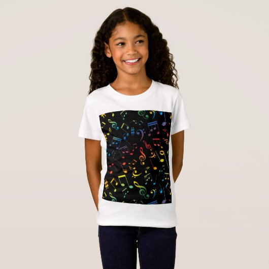 楽譜5 Tシャツ (正面フル)