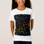 楽譜5 Tシャツ (正面)