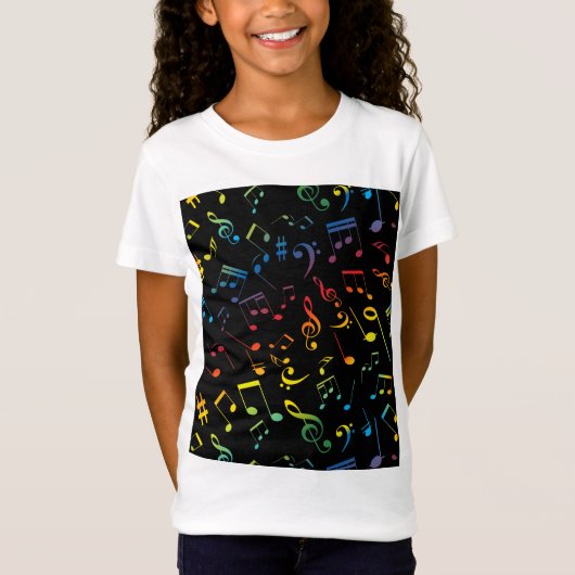 楽譜5 Tシャツ (正面)