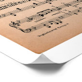 楽譜7 ポスター (角)