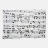 楽譜 キッチンタオル (横)