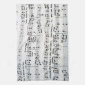 楽譜 キッチンタオル (縦)