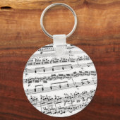 楽譜 キーホルダー (正面)