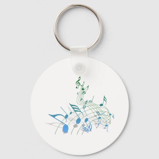 楽譜 キーホルダー (正面)