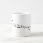 楽譜 コーヒーマグカップ (中央)