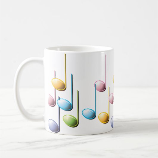 楽譜 コーヒーマグカップ (左)