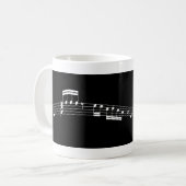 楽譜 コーヒーマグカップ (正面左)