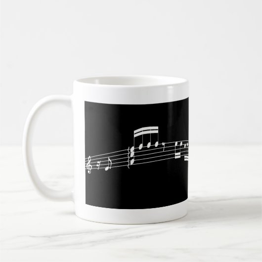 楽譜 コーヒーマグカップ (左)