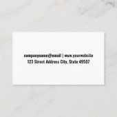 楽譜 | サウンド 名刺 (裏面)