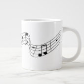 楽譜 ジャンボコーヒーマグカップ (右)