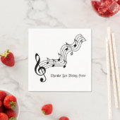 楽譜 スタンダードカクテルナプキン (インサイチュ)