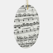 楽譜 セラミックオーナメント (右)