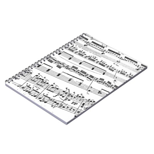 楽譜 ノートブック (左側)