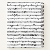 楽譜 ノートブック (裏面)