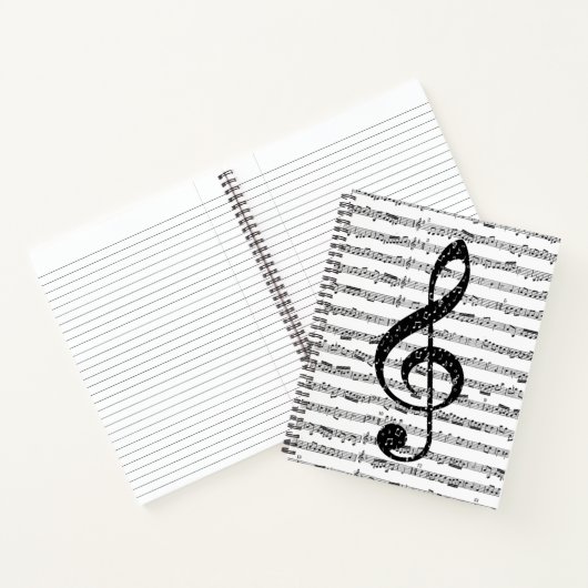 楽譜 ノートブック (内部)