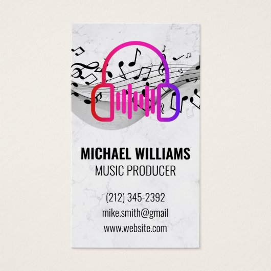 楽譜 |ヘッドフォンロゴ (正面)