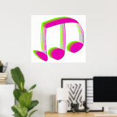 楽譜 ポスター (ホームオフィス)