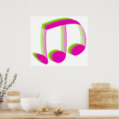 楽譜 ポスター (キッチン)