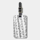 楽譜 ラゲッジタグ (正面縦)