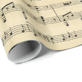 楽譜 ラッピングペーパー (ロールコーナー)