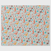 楽譜 ラッピングペーパー (フラット)