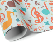 楽譜 ラッピングペーパー (ロールコーナー)