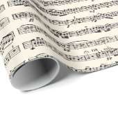 楽譜 ラッピングペーパー (ロールコーナー)