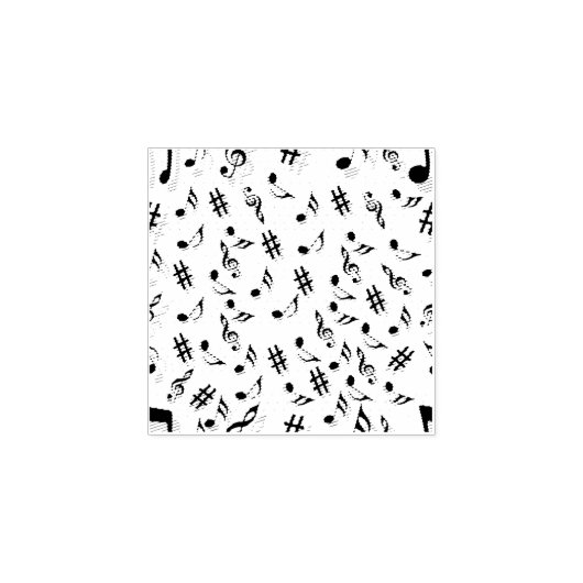 楽譜 ラバースタンプ (インプリント)